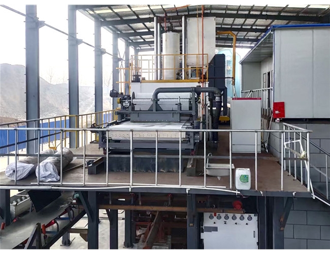 一套智能超高壓疊層壓濾機(jī)安裝完工，投入使用！