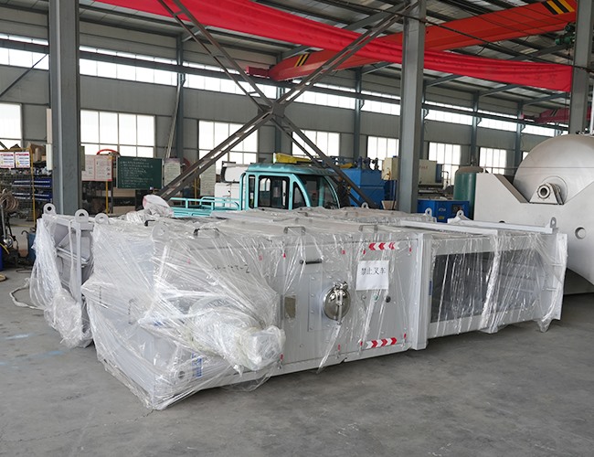 2臺內進流格柵除污機發(fā)貨