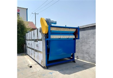 能將污泥含水率80%降到60%的“污泥二次脫水設備”來嘍！